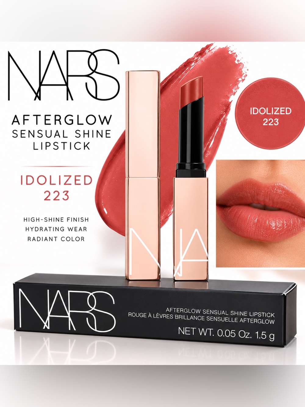 NARS American Woman Lipstick - Bold Red